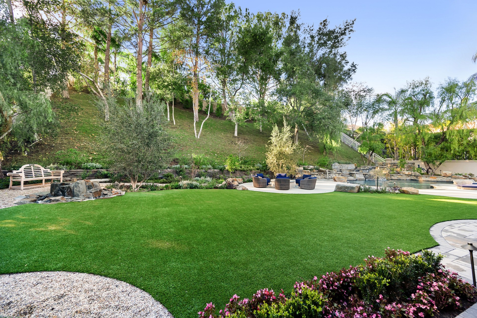Exterior shot of a Luxury Home in Calabasas California